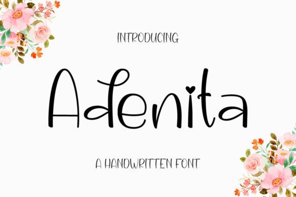 Adenita: The Handwritten Typeface That Elevates Small Business Branding