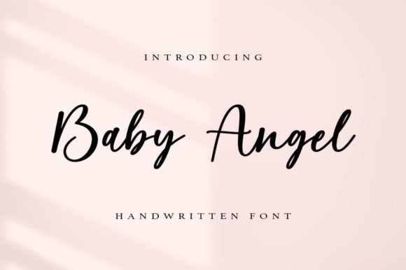 Baby Angel: A Charming Script Typeface for Modern Web Design