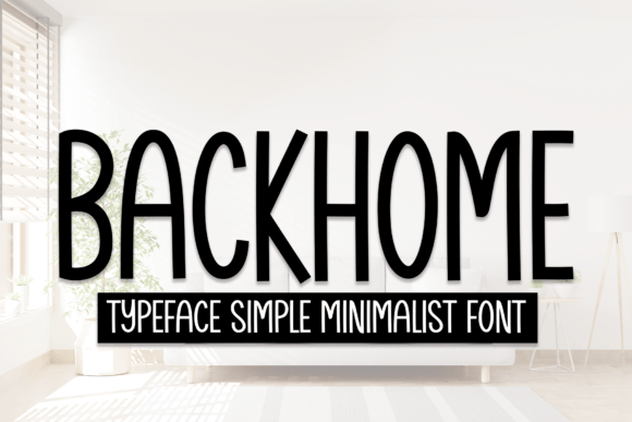 Backhome: A Modern Handwritten Font for Authentic Branding