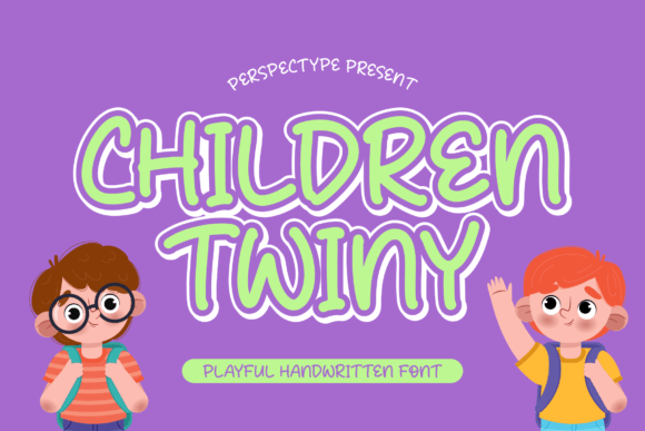 Children Twiny: A Handwritten Typeface for Playful Editorial Design