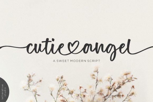Cutie Angel: A Romantic Typeface for Elegant Web Design