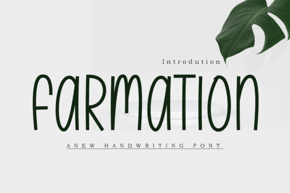 Farmation: The Modern Handwritten Typeface for Web Design