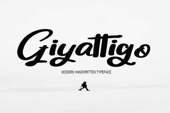 Giyattigo: A Handwritten Script Amp for Authentic Campaign Design