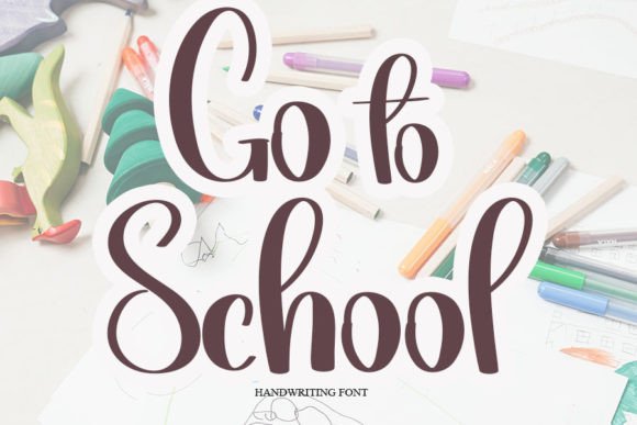 Go to School: The Handwritten Font That Elevates Small Business Branding