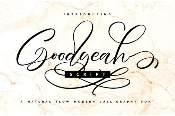 Goodyeah: The Dazzling Script Font for Handmade Products