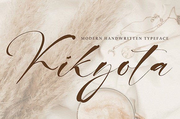 Kikyota: The Handwritten Typeface That Elevates Small Business Branding