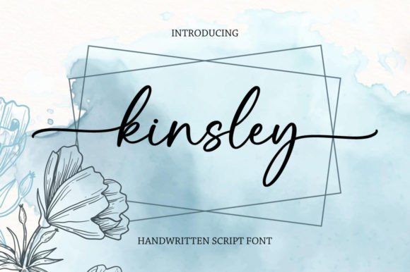 Kinsley: A Handwritten Typeface for Modern Editorial Design