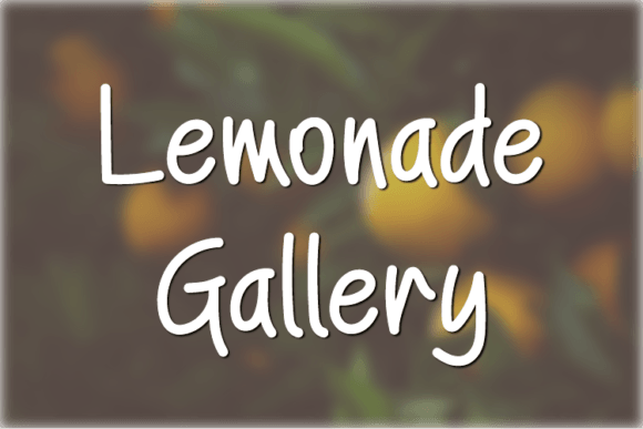 Lemonade Gallery: The Handwritten Typeface That Stops Scrolling