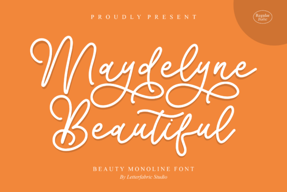 Maydelyne Beautiful: A Modern Script Typeface for Digital Brands