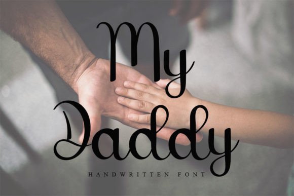 My Daddy: The Quirky Handwritten Typeface for Creative Makers