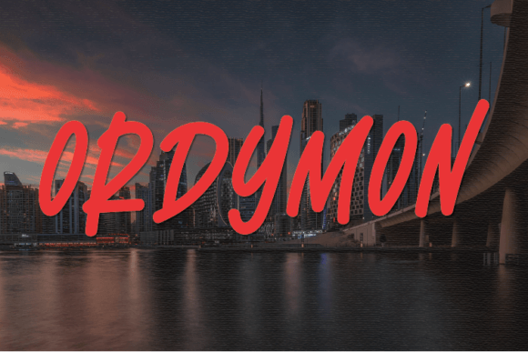 Ordymon: The Handwritten Typeface That Elevates Editorial Design