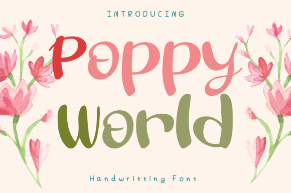 Poppy World: The Whimsical Typeface That Elevates Small Business Branding