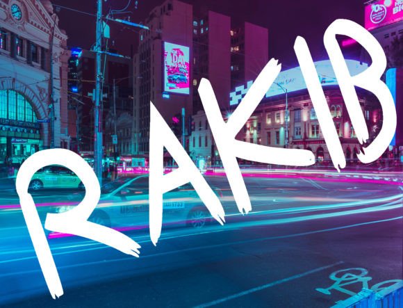 Rakib: The Handwritten Brush Typeface for Authentic Brand Identity