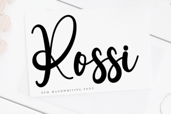 Rossi: The Handwritten Typeface That Brings Warmth to Brand Identity