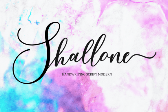 Shallone: The Script Typeface That Elevates Handmade Branding