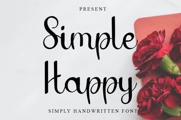 Simply Happy: The Perfect Script Font for Modern Web Design