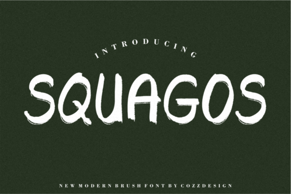Squagos: The Modern Handwritten Brush Font for Digital Branding