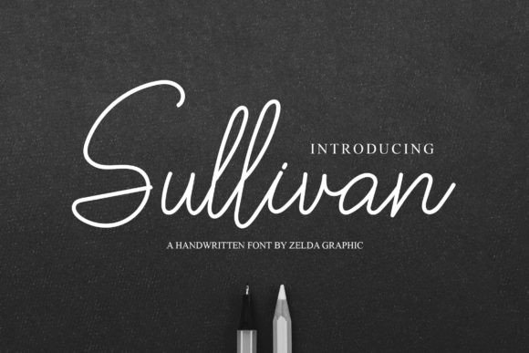Sullivan: A Modern Handwritten Typeface for Editorial Design
