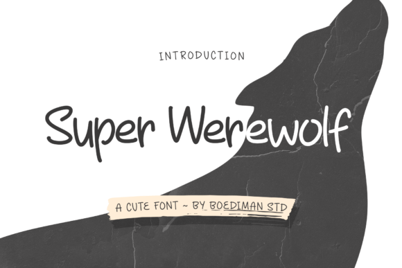 Super Werewolf Font: A Playful Typeface for Modern Campaigns