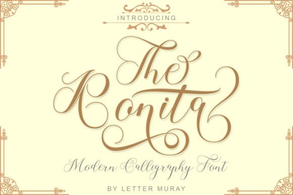The Ronita: A Premium Script Font for Modern Campaigns