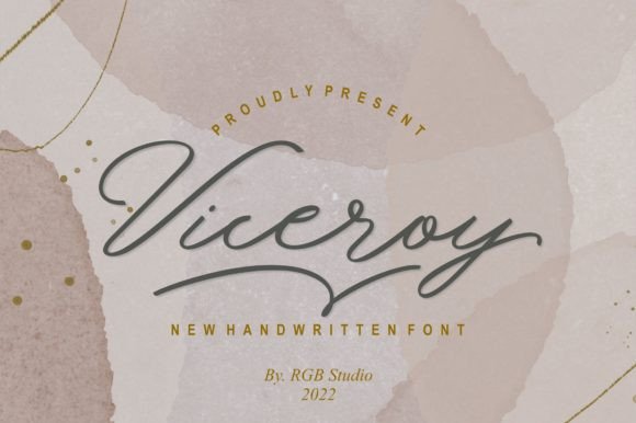 Viceroy Typeface: The Stylish Script for Campaigns That Stand Out