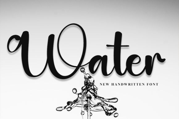 Water Font: The Elegant Handwritten Typeface for Handmade Creators