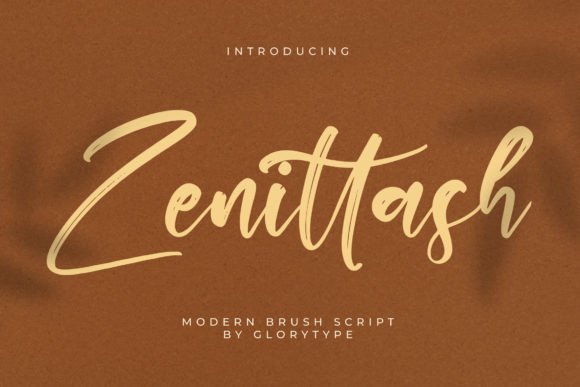 Zenittash: The Modern Script Typeface That Elevates Digital Branding